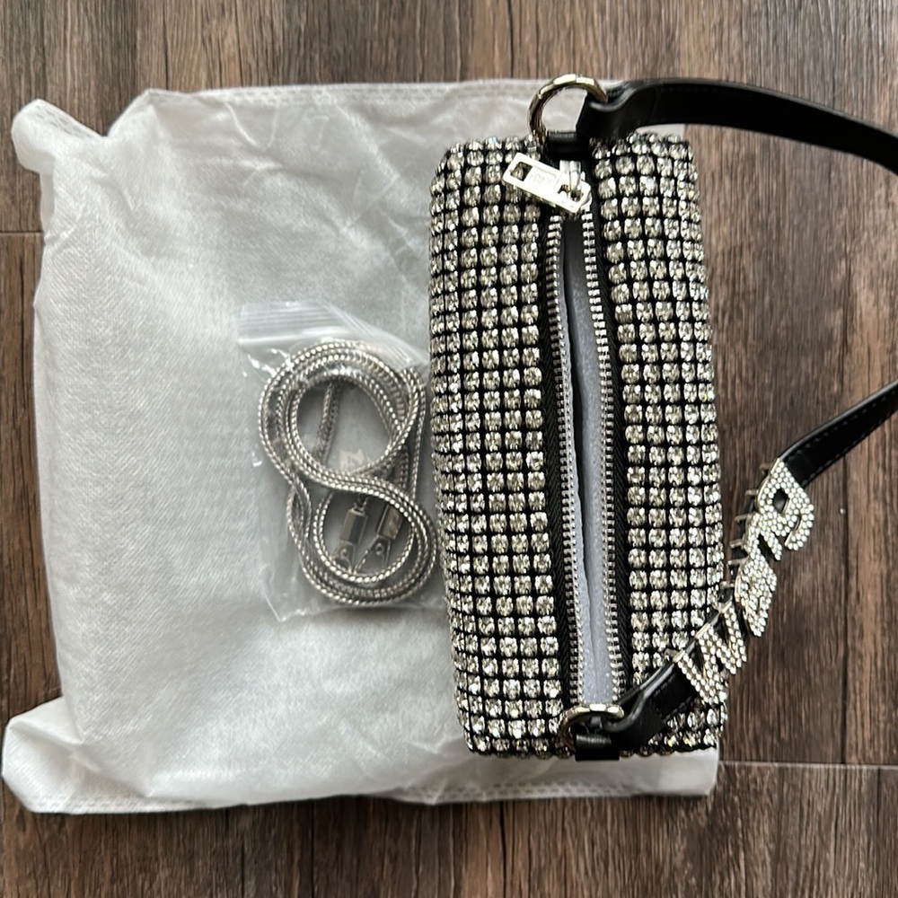 โจ Alexander Wang Rhinestone Mesh Pouch - Picture 11 of 13